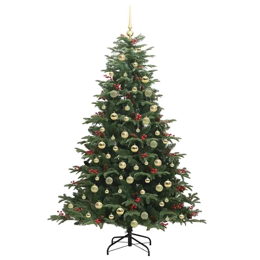Sapin de Noël artificiel Vert 180 cm PVC, métal et plastique - 4