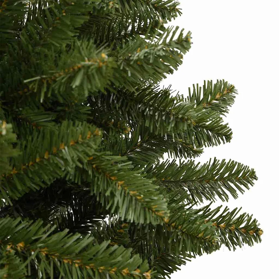 Sapin de Noël artificiel avec 300 LED Vert 210 cm PVC et métal - 8