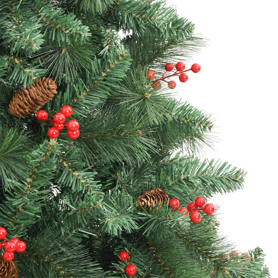 Sapin de Noël artificiel Vert 210 cm PVC et métal - 11