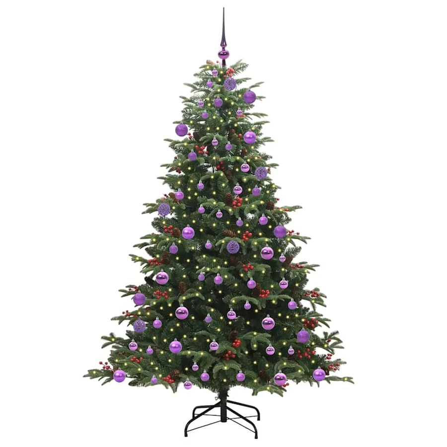 Sapin de Noël artificiel Vert 180 cm PVC, métal et plastique - 3
