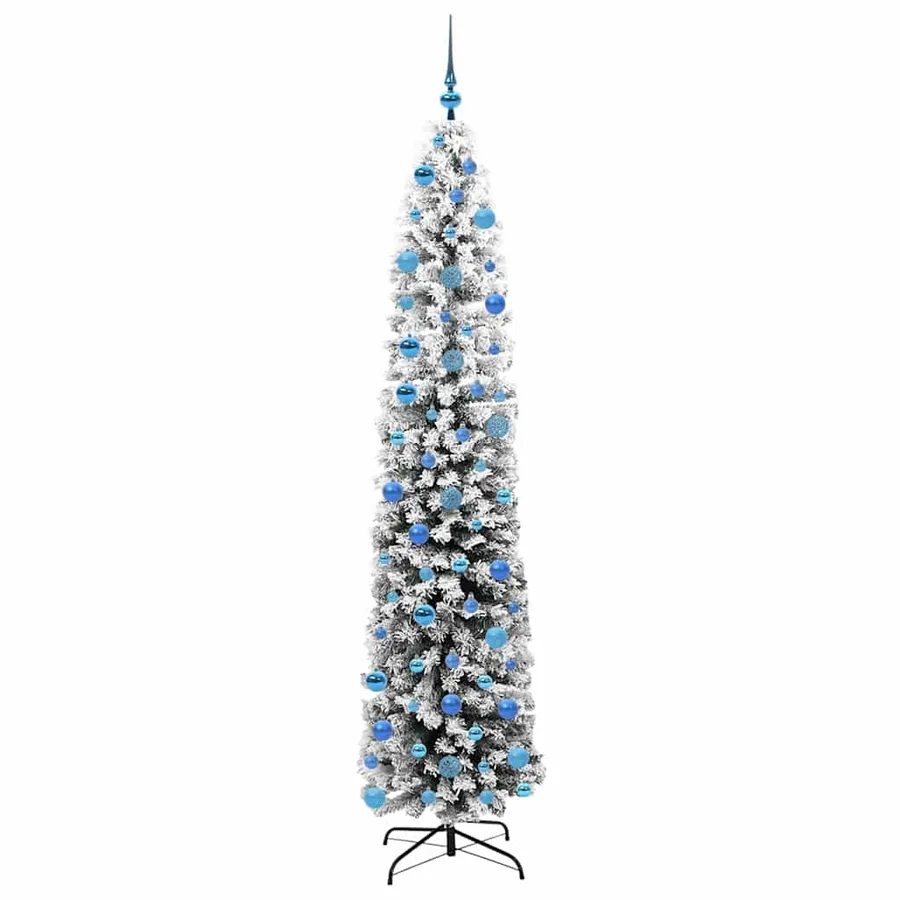 Sapin de Noël artificiel Vert 240 cm PVC et acier et plastique - 3