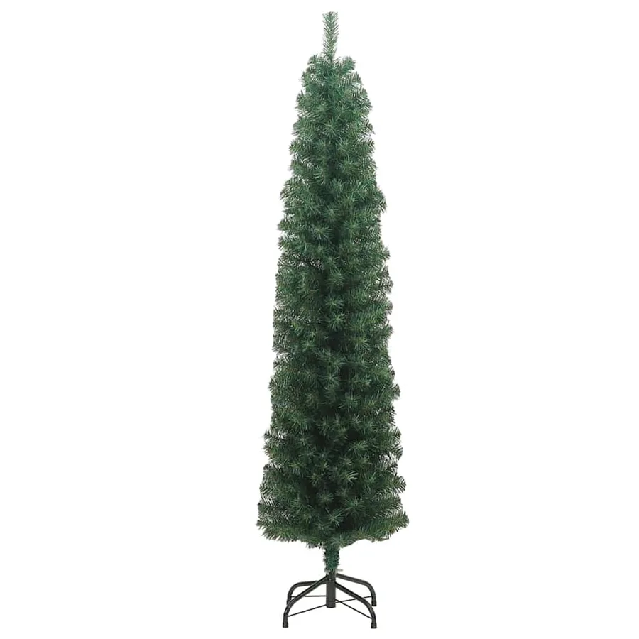Sapin de Noël artificiel Vert 240 cm PVC et acier et plastique - 5