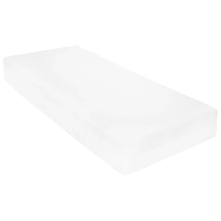 Lit de repos avec matelas 90x200 cm Bois de pin massif - 6