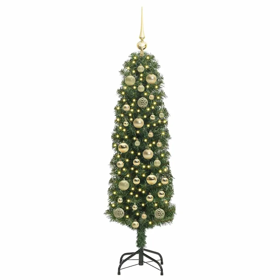 Sapin de Noël artificiel Vert 120 cm PVC et acier et plastique - 3