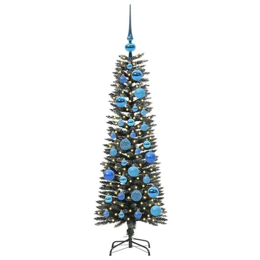 Sapin de Noël artificiel Vert 120 cm PVC, plastique et acier - 3