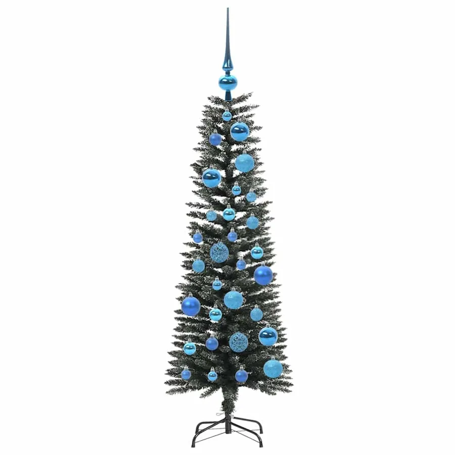 Sapin de Noël artificiel Vert 120 cm PVC, plastique et acier - 4