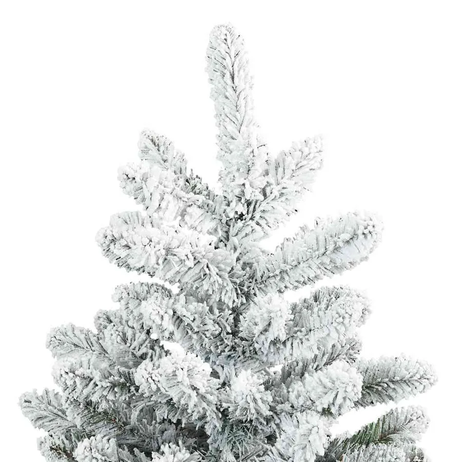 Sapin de Noël Artificiel à Branches Articulées Blanc 150 cm - 11