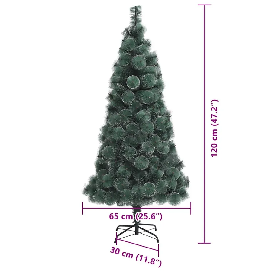Arbre de Noël artificiel pré-éclairé avec ensemble de boules - 15