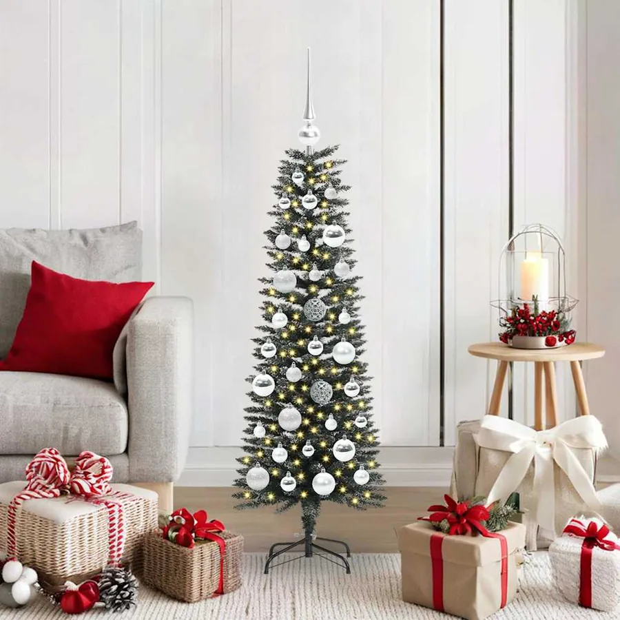 Sapin de Noël artificiel Vert 120 cm PVC, plastique et acier