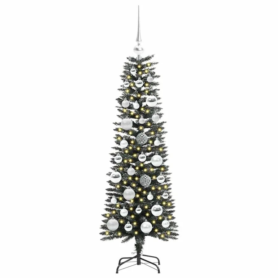 Sapin de Noël artificiel Vert 120 cm PVC, plastique et acier - 3