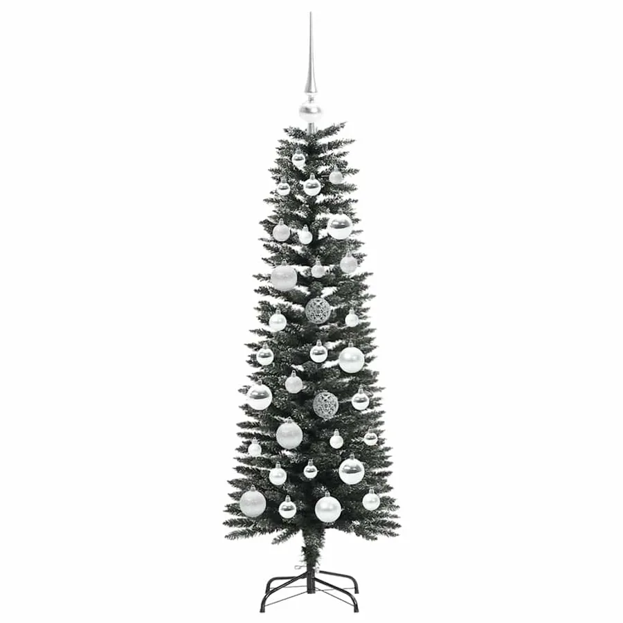 Sapin de Noël artificiel Vert 120 cm PVC, plastique et acier - 4
