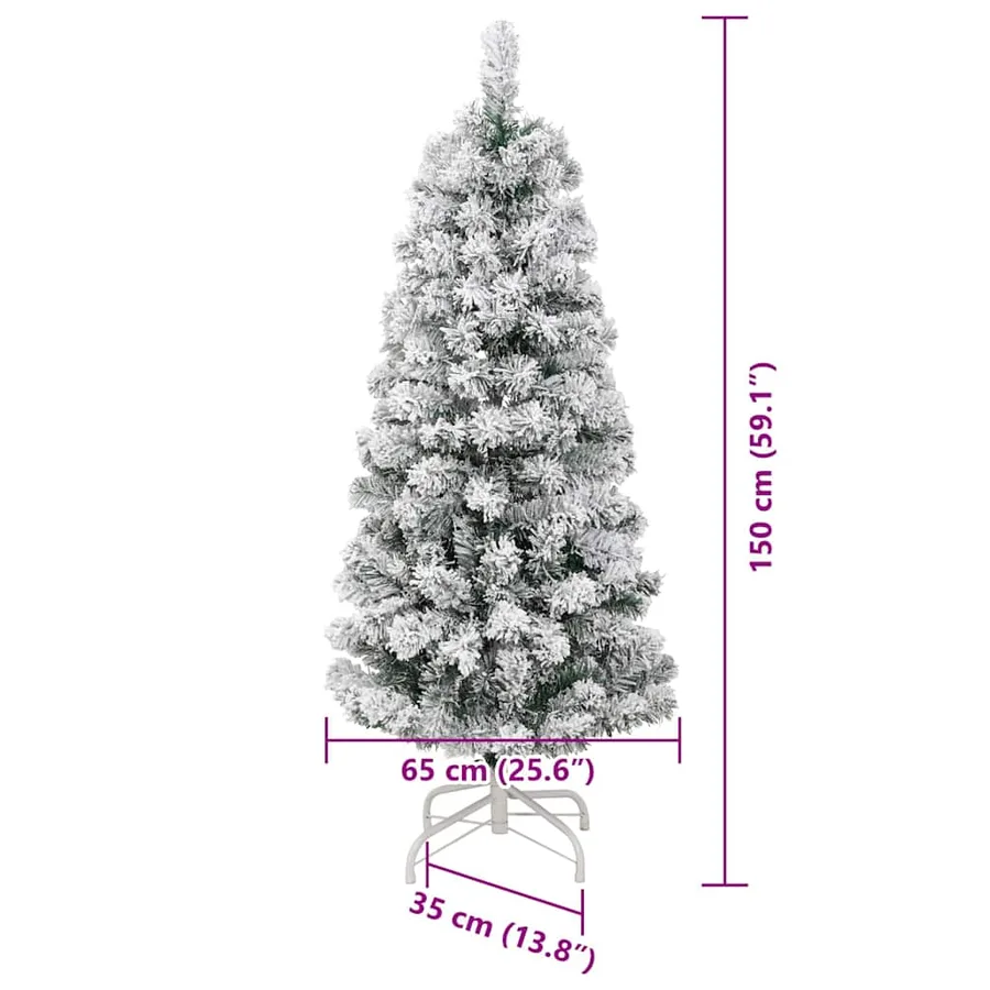 Sapin de Noël Artificiel à Branches Articulées 150 cm - 17