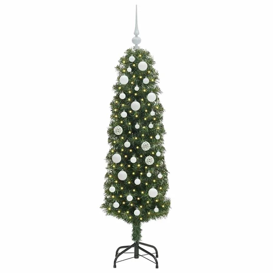 Sapin de Noël artificiel Vert 150 cm PVC et acier et plastique - 3