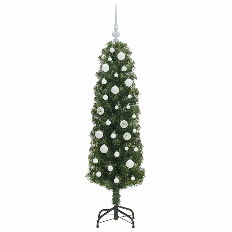 Sapin de Noël artificiel Vert 150 cm PVC et acier et plastique - 4