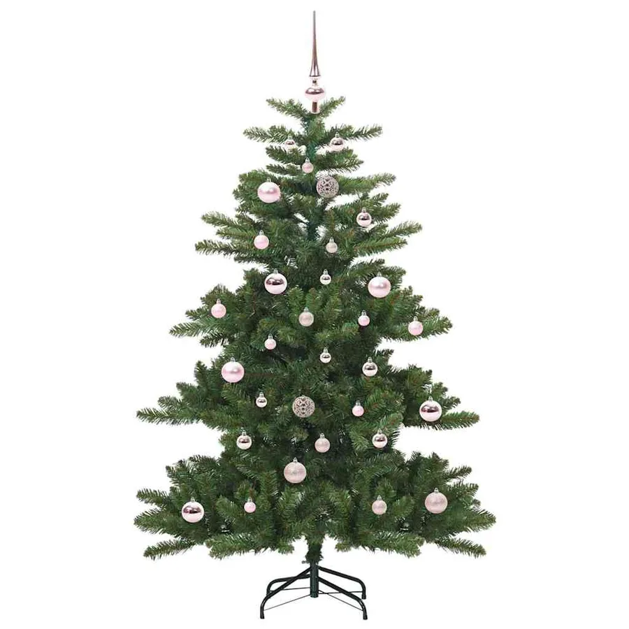 Sapin de Noël Artificiel à Branches Articulées Vert 150 cm - 3