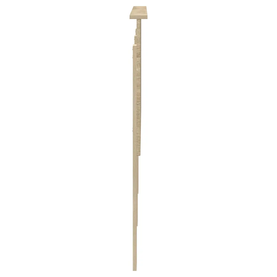Tête de lit Chêne Sonoma 140 cm Bois d'ingénierie - 5