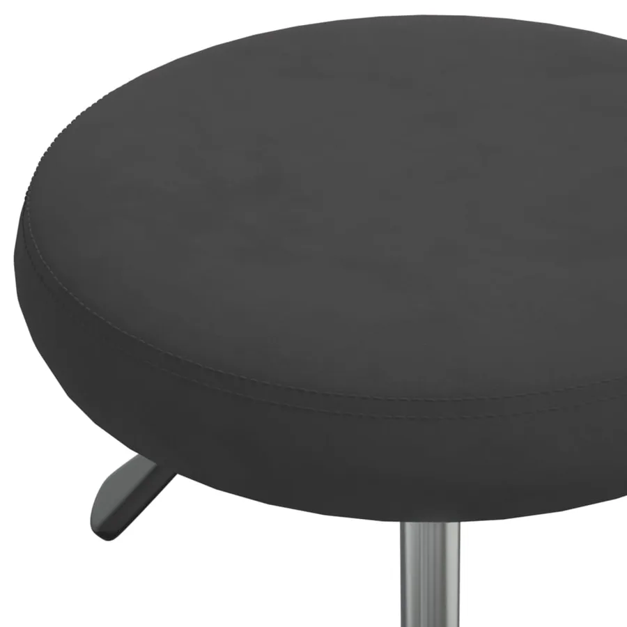 Chaise de salle à manger Noir Velours - 5