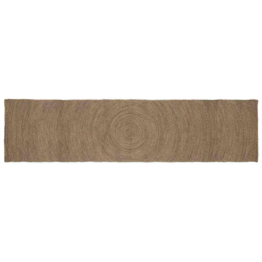 Tapis de surface Gris 60 x 400 cm Jute
