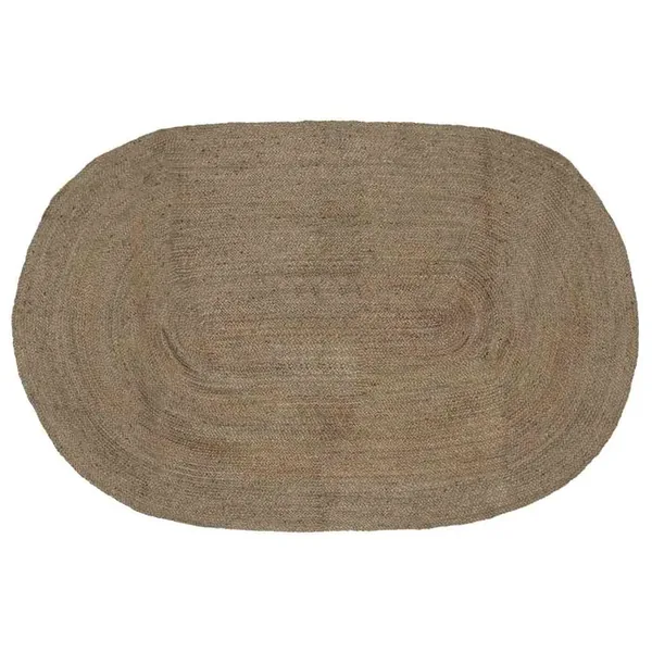 Tapis de surface Gris 152 x 245 cm Jute
