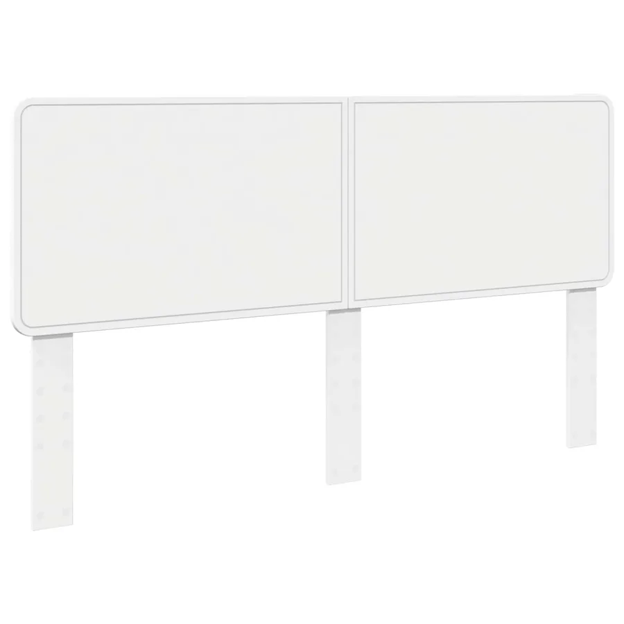 Tête de lit Blanc Bois d'ingénierie - 2