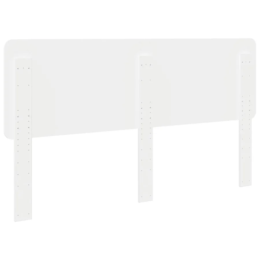 Tête de lit Blanc Bois d'ingénierie - 6