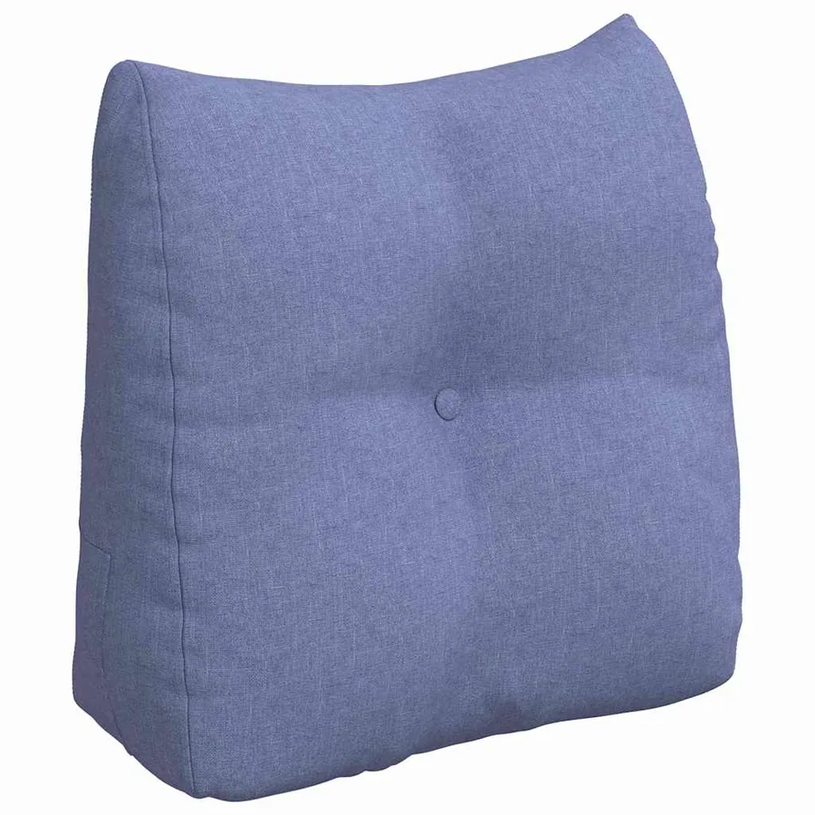 Coussin de Dos Bleu denim 45 x 24 x 50 cm tissu - 2