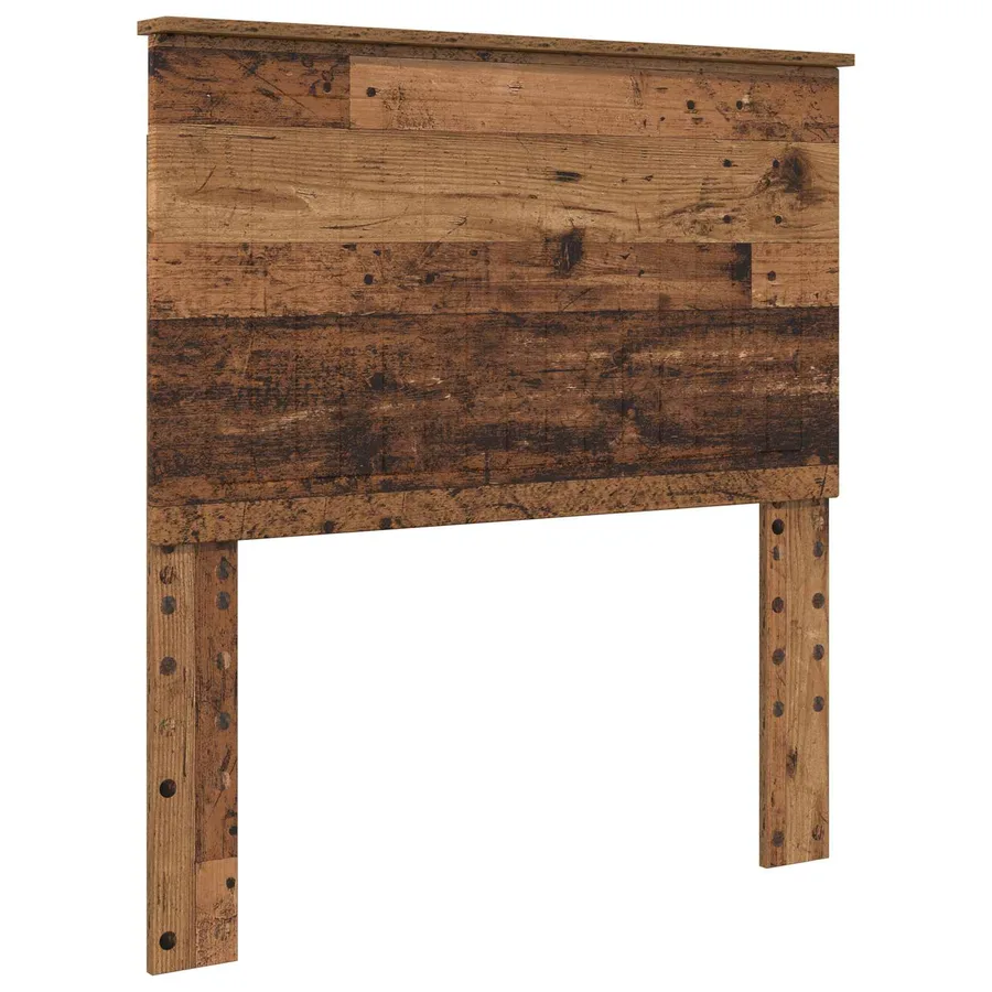Cadre de lit Bois ancien 90 x 190 cm Bois de pin massif - 6