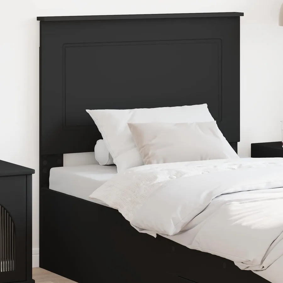 Tête de lit Chêne Noir 100 cm Bois d’ingénierie