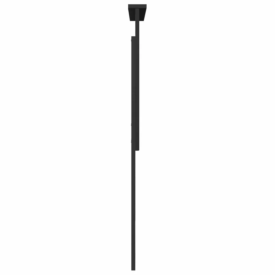 Tête de lit Chêne Noir 100 cm Bois d’ingénierie - 5