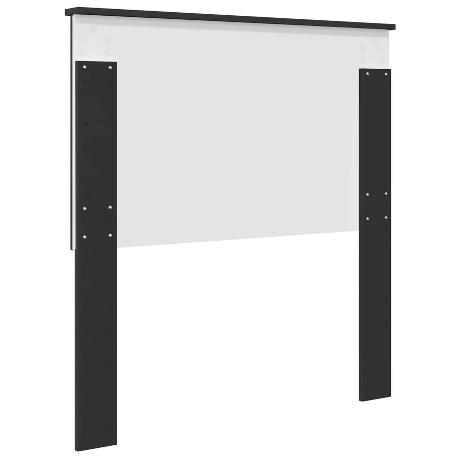 Tête de lit Chêne Noir 100 cm Bois d’ingénierie - 6