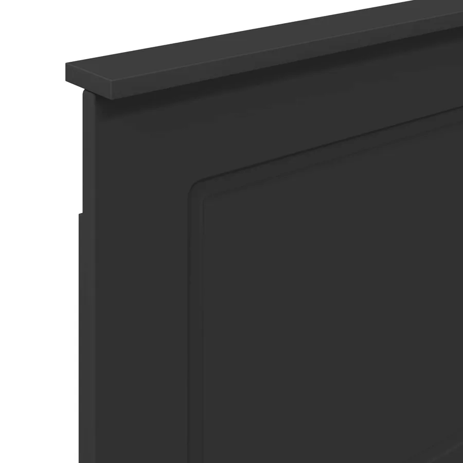 Tête de lit Chêne Noir 100 cm Bois d’ingénierie - 7