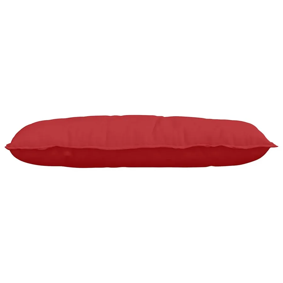 Coussin de Dos Rouge 100 x 19 x 50 cm tissu - 5