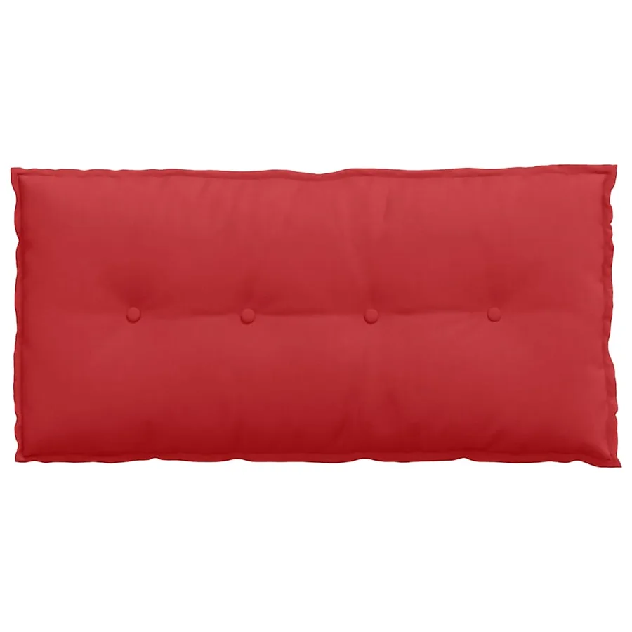 Coussin de Dos Rouge 100 x 19 x 50 cm tissu - 6