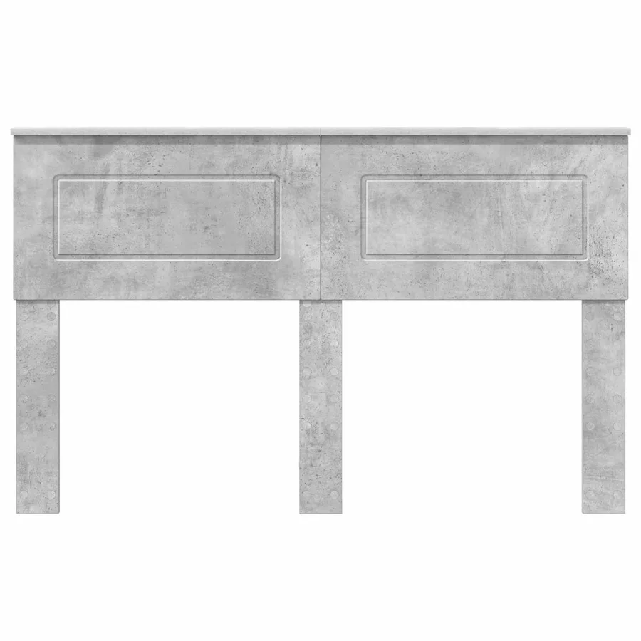 Tête de lit Gris béton Bois d'ingénierie - 4