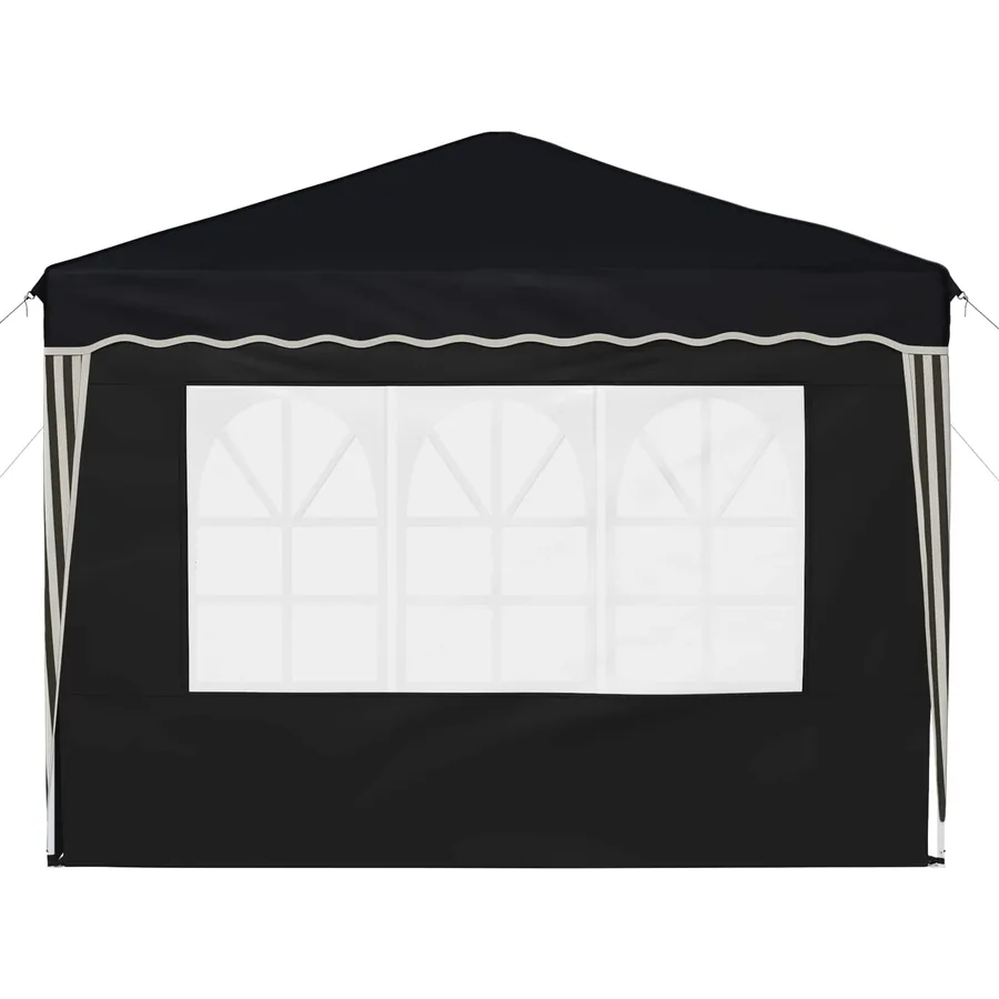 Tente de fête pop-up 288 x 288 x 245 cm Anthracite Tissu Oxford - 7