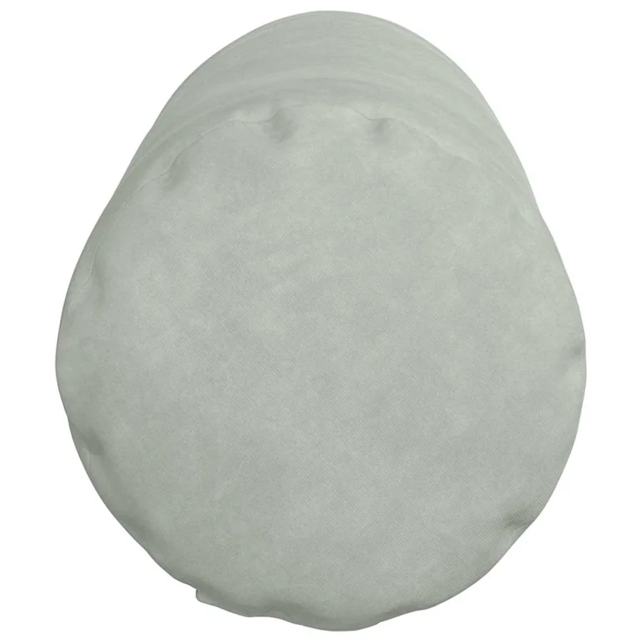 Coussins d'accent 2 pcs Gris clair Ø 25 x 70 cm - 7