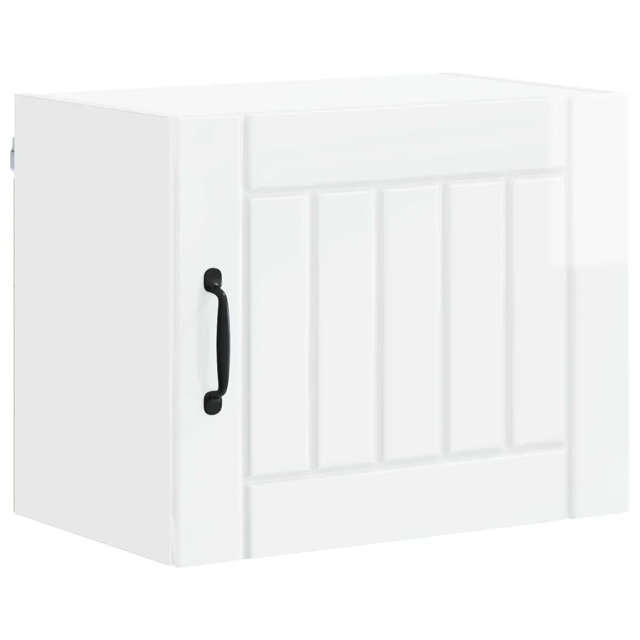 Meuble mural LUCCA Blanc brillant 50 x 31 x 40 cm - 2