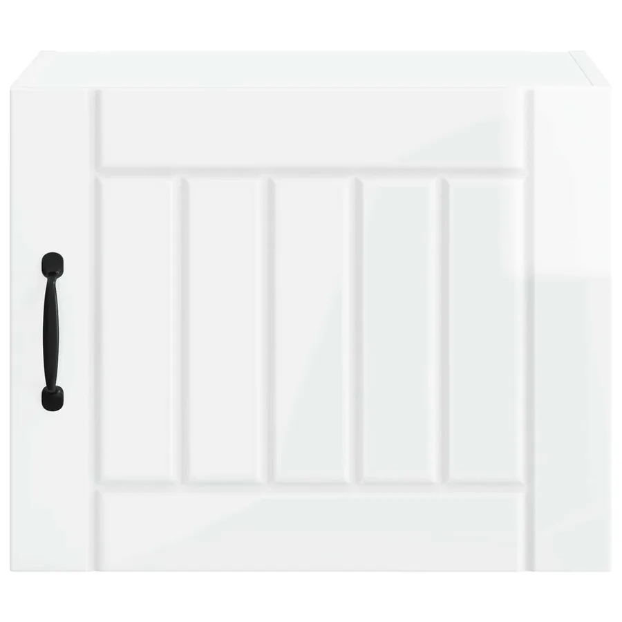 Meuble mural LUCCA Blanc brillant 50 x 31 x 40 cm - 6
