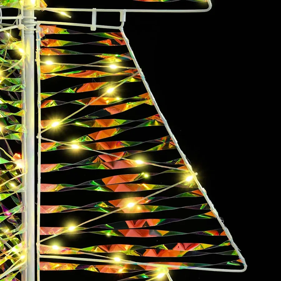 Sapin de Noël avec 160 LED Blanc chaud 150 cm PET - 7