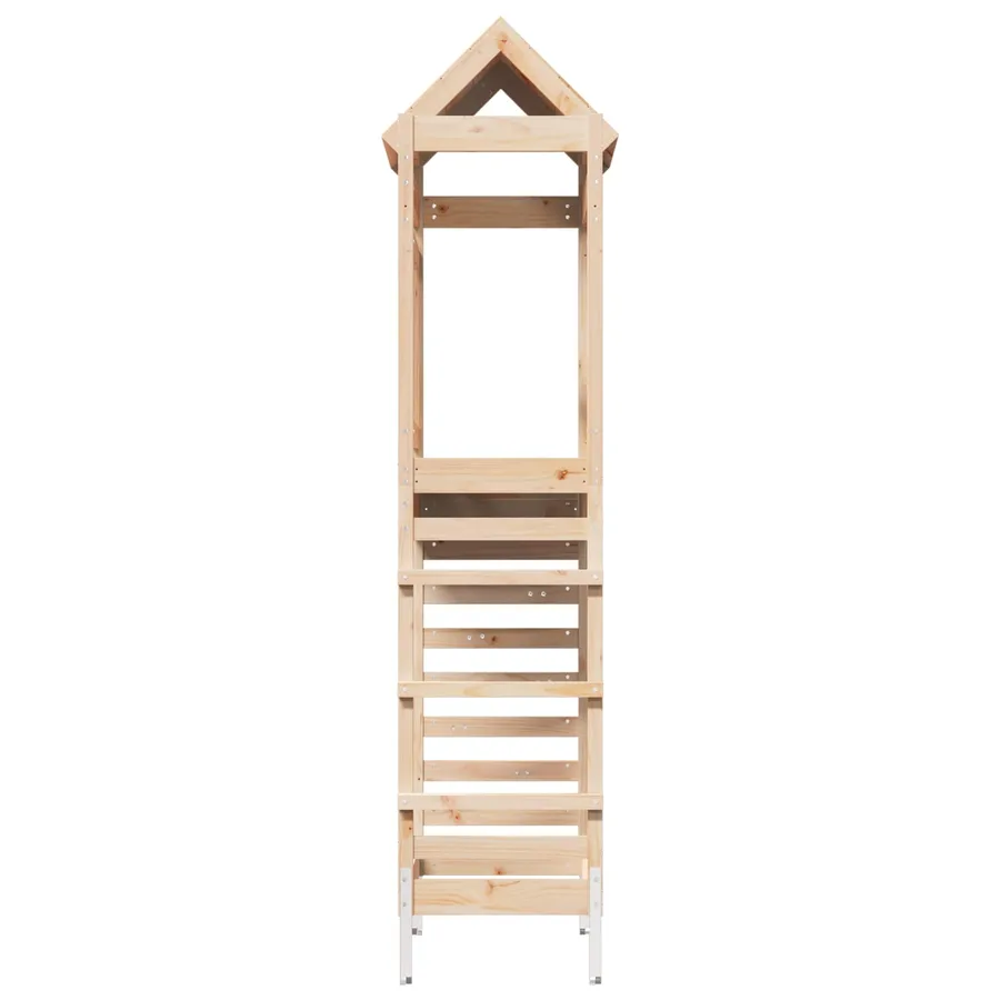 Tour de jeu Marron 52,5 x 85 x 238 cm Pin massif - 4