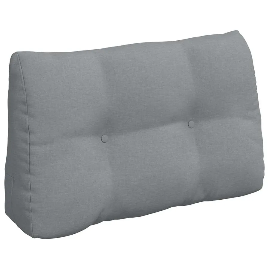 Coussin de Dos Gris clair 80 x 24 x 50 cm tissu - 2