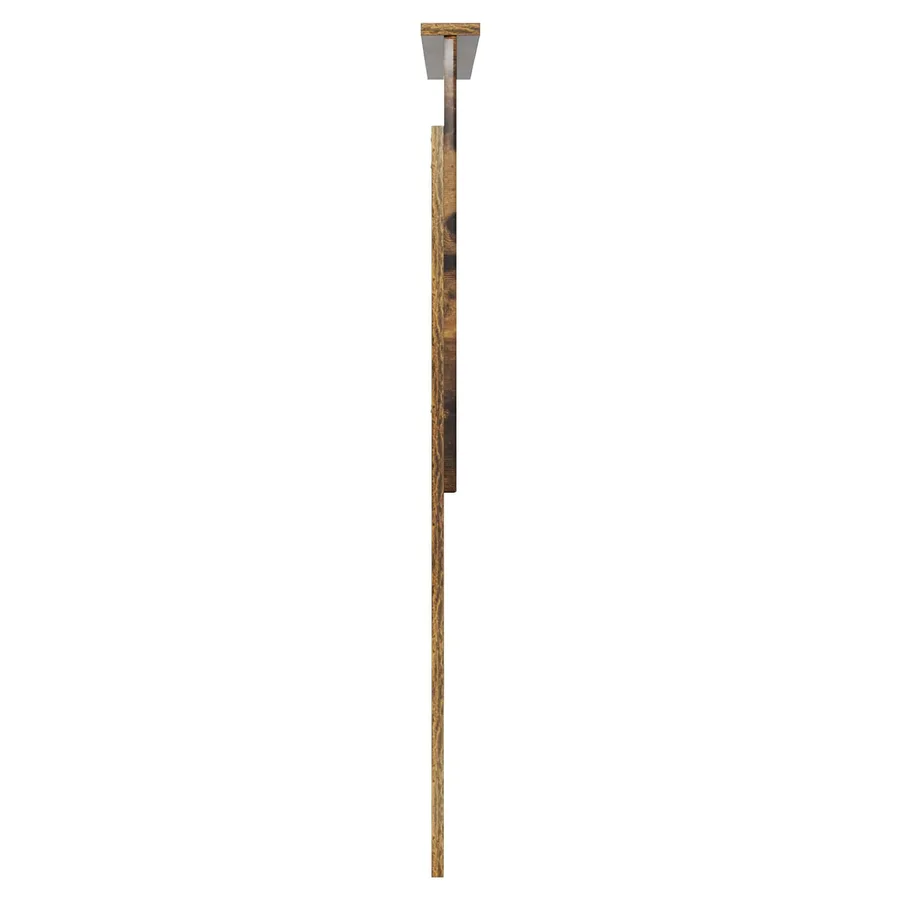 Tête de lit avec tête de lit Chêne fumé 80 cm Bois d'ingénierie - 5