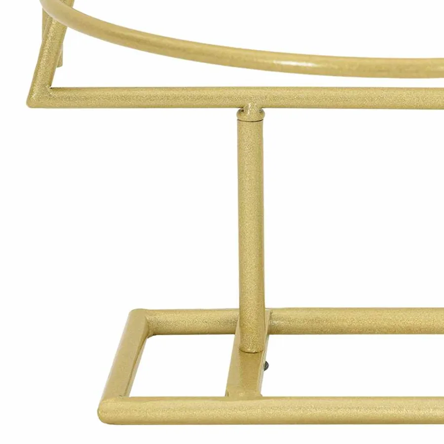 Arbre de Noël en métal Doré 125 cm Acier peint par poudre - 8