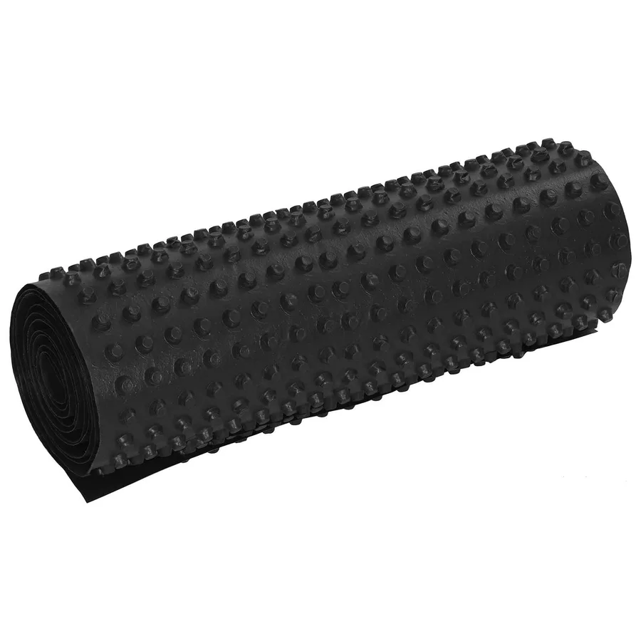 Feuille de drainage nervurée 2 pcs Noir 0,5 x 20 m HDPE - 4