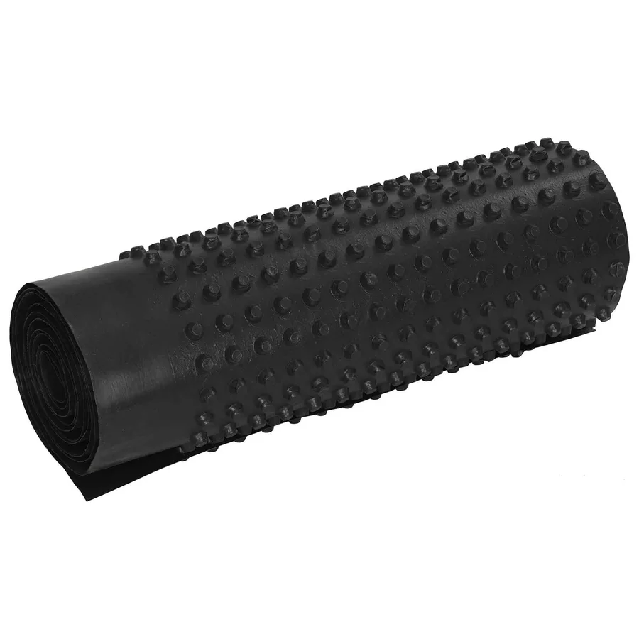Feuille de drainage nervurée 2 pcs Noir 0,5 x 20 m HDPE - 5