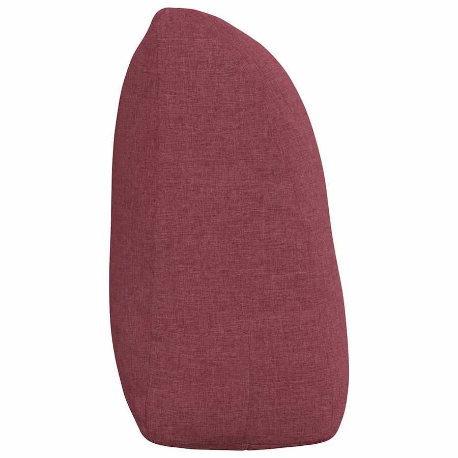 Coussin de Dos Bordeaux 120 x 24 x 50 cm tissu - 7