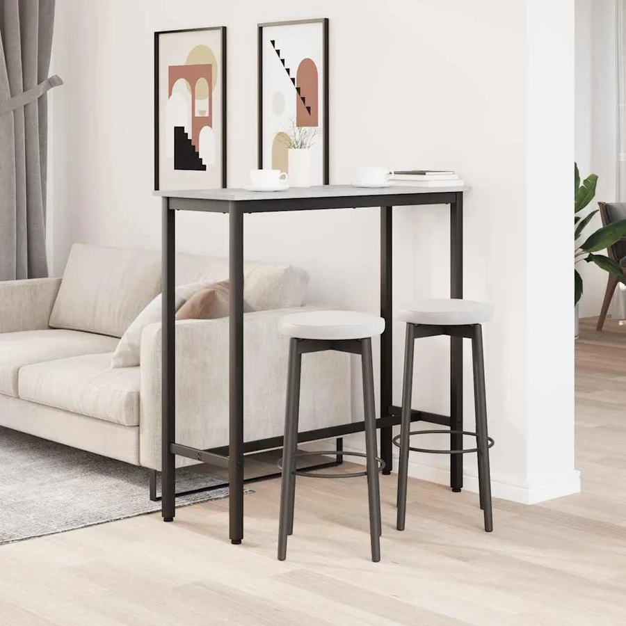 table Gris Sonoma 100 x 40 x 100,5 cm - 4