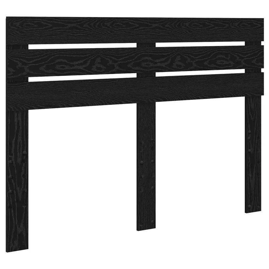 Tête de lit Chêne noir Bois d'ingénierie - 2