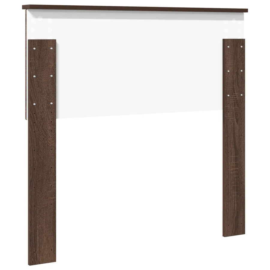 Tête de lit Chêne brun 90 cm Bois d'ingénierie - 6