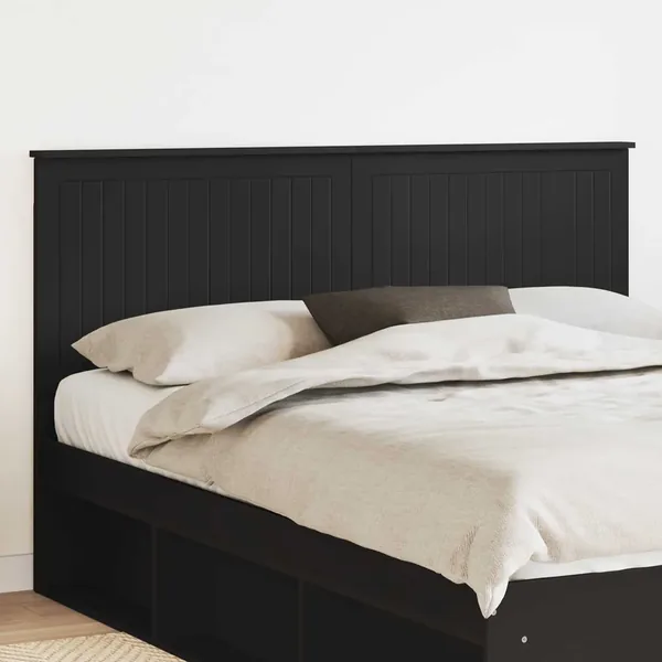 Tête de lit Chêne noir 160 cm Bois d'ingénierie